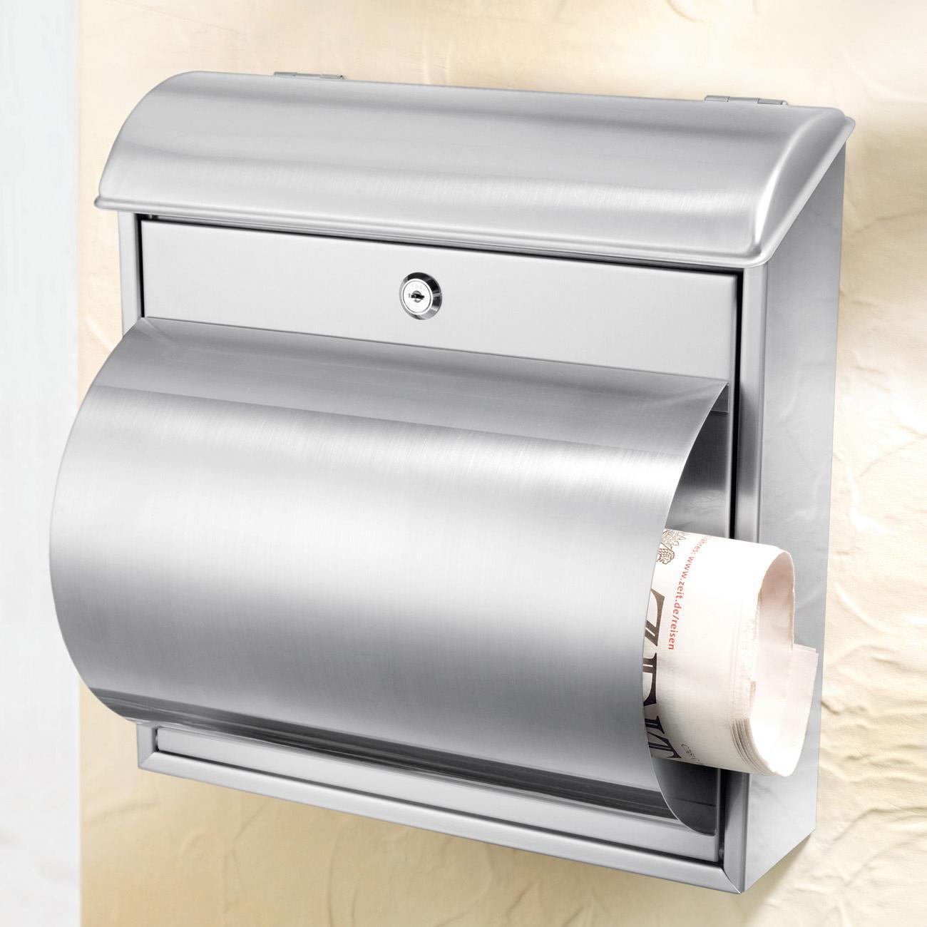 Bo�te aux lettres en acier inoxydable