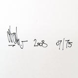  Jeder Druck vom K&uuml;nstler handsigniert.
