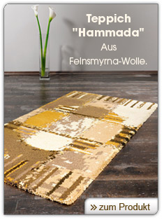 Teppich Hammada aus Feinsmyrna-Wolle