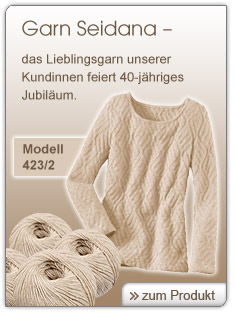 Preishit: Garn Seidana - das Lieblingsgarn unserer Kundinnen feiert 40-jähriges Jubiläum.